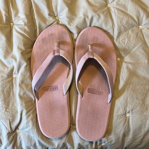 Hari Mari Dunes Flip Flops, Mauve Size 10